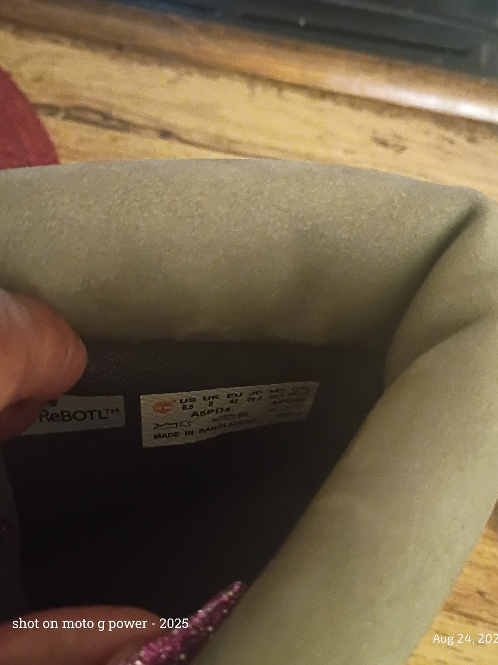 Timberland Olive Green Men's Toiletry Bag
